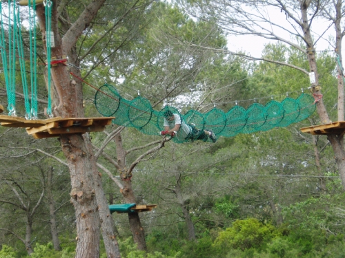 Parcours acrobatique